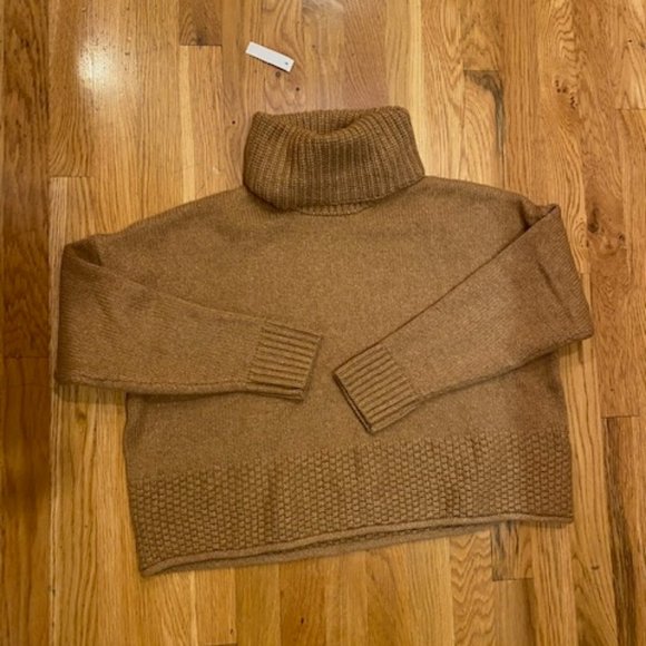 Madewell Tan Cowl Neck Sweater - Picture 6 of 9
